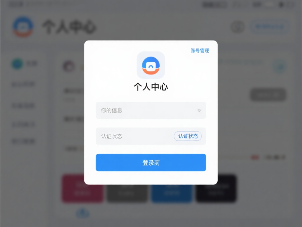 进入个人中心
登录后，点击页面右上角或底部的“个