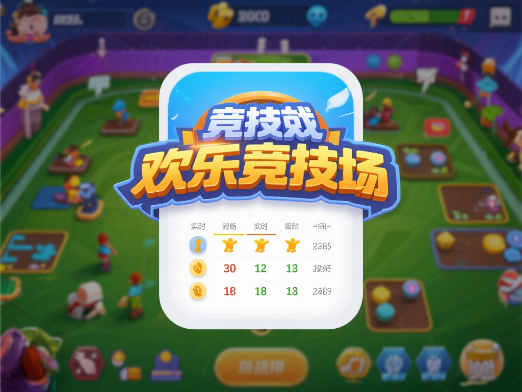 欢乐竞技场：这款软件以竞技类游戏为核心，涵盖了多种