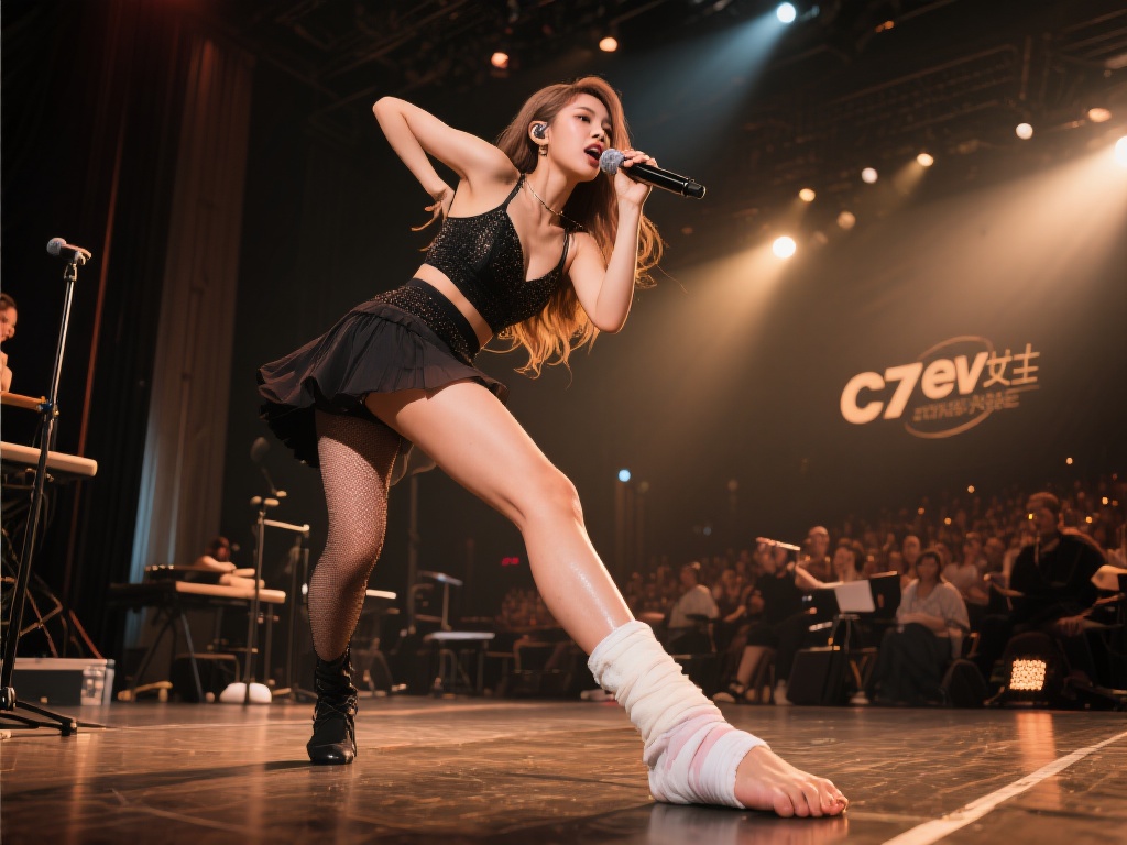 然而，舞台上的光鲜背后，是无数个日夜的辛勤付出。c